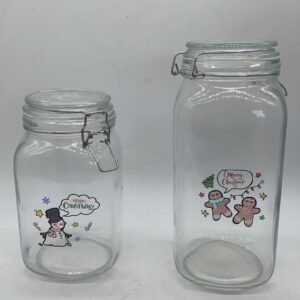 storage jar11.5*20 821g 11.5*26 1075g