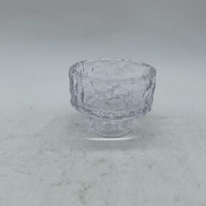 Candlestick产品名称：仿石纹1112（大） 直径：5.8 高：8.2 230g