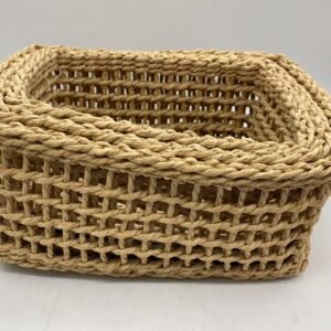 Straw Weaving21*15*10.5 97g 24*16.5*11.5 101g 25.5*19*12 124g
